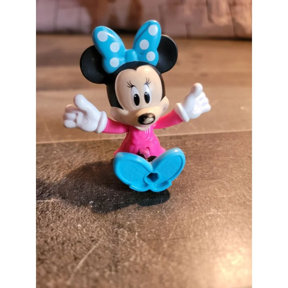 Minnie mouse‎ Disney pink blue toy figure